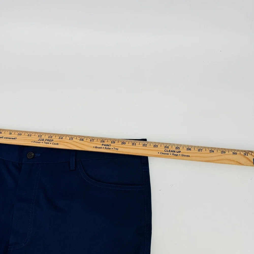 League of Rebels Golf Pants Mens‎ 44x30 Blue Brisbane Moss Cotton Trousers